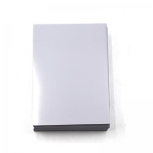 White Heat Resistant Silicone Plastic Sheet A4 Size PET Sheet For Making ID Card