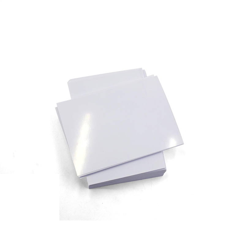 White Heat Resistant Silicone Plastic Sheet A4 Size PET Sheet For Making ID Card