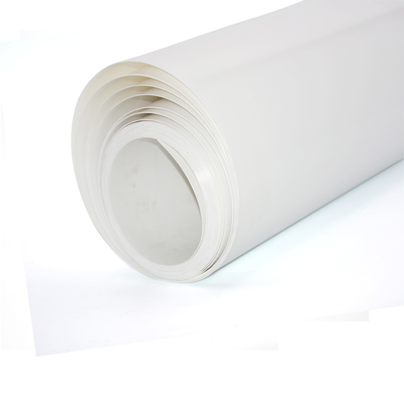 0.7 MM Thick White Matt Vacuum Press Thermoforming Plastic PP Sheet In Roll