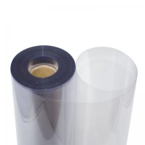 100 Micron Rigid Transparent PVC Plastic Film In Roll For Printing