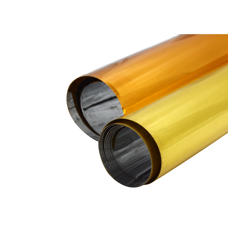 Mylar Gold Metallized PET Plastic Wrapping Film Roll