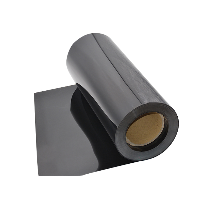 0.15mm High Gloss Flexible PVC Thin Plastic Sheet Black
