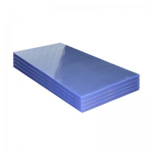 Heat Moldable Flexible Glass Plastic Sheet PVC Rigid Film 0.5mm Thick