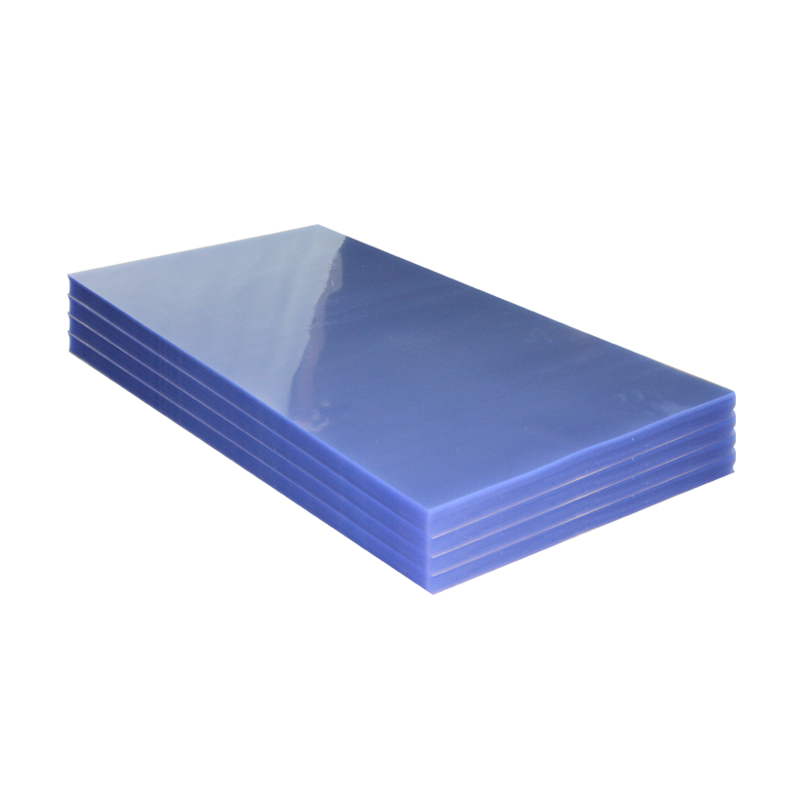 Heat Moldable Flexible Glass Plastic Sheet PVC Rigid Film 0.5mm Thick