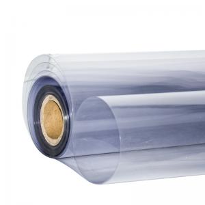 1.5mm Food Grade Thermoforming Transparent Rigid Thin Plastic PVC Sheet Roll