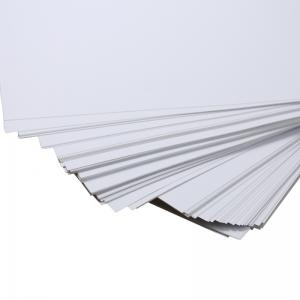 1mm UV A4 Size Rigid White Opaque Inkjet Printable PVC Plastic Sheet Film For ID Card