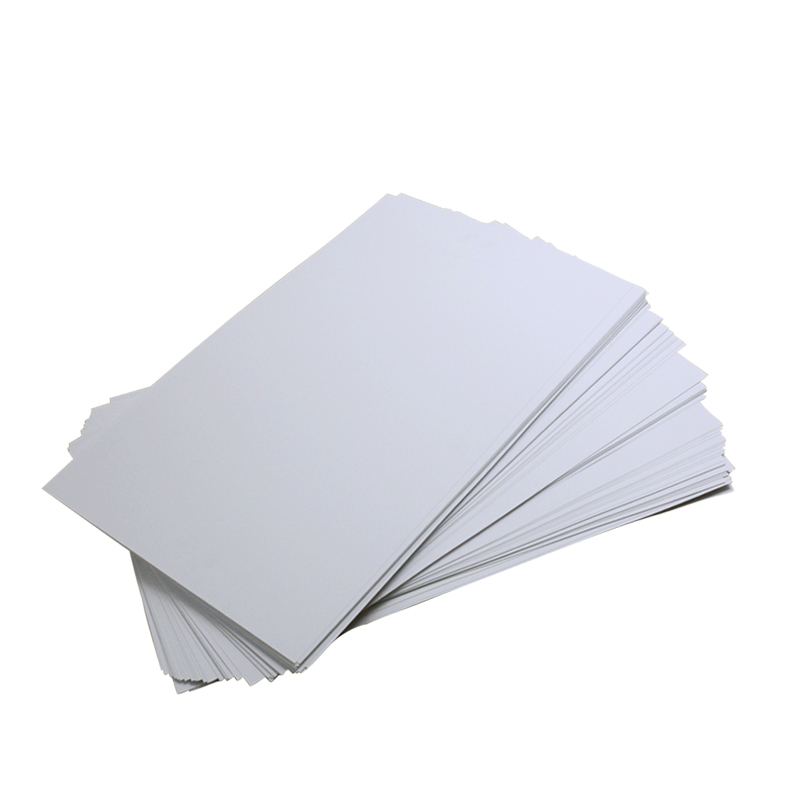 1mm UV A4 Size Rigid White Opaque Inkjet Printable PVC Plastic Sheet Film For ID Card