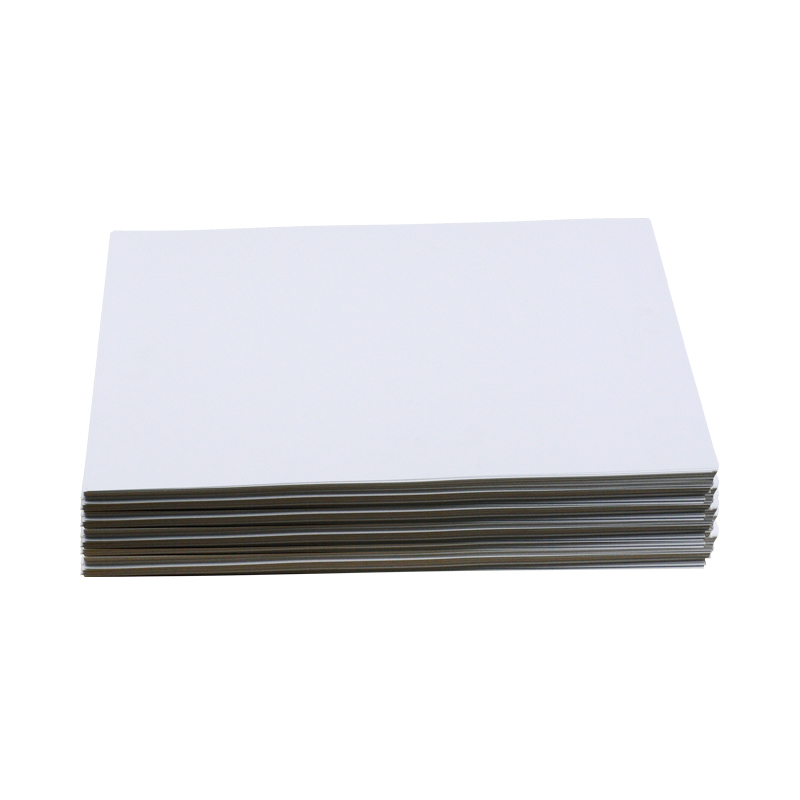 1mm UV A4 Size Rigid White Opaque Inkjet Printable PVC Plastic Sheet Film For ID Card