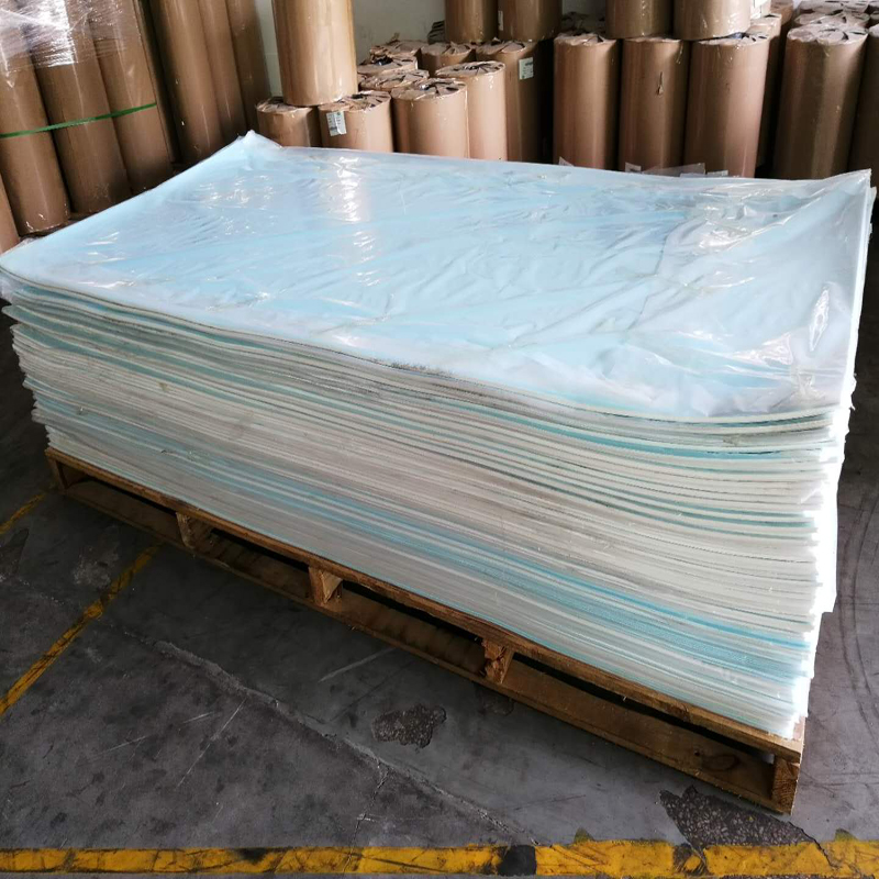 Hot Sale Environmentally Friendly  0.8mm  1220x2440mm Durable Anti-scratch  Hard Plastic  PET Board  For Furniture Panel