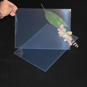 Hot Sale 1mm Rigid Thick Transparent Plastic PVC Sheet for Laser Cutting