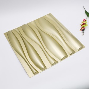 Soundproofing Plastic PVC Material Decorative Wall Panel 1mm thickness 3D Wall Panels For Interior Decor