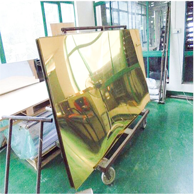 Factory Customized 0.8mm 4'X8 High Glossy Color  PVC Mirror Sheet For Mirror