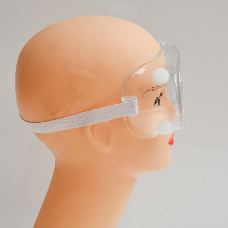 General Standard Plastic Oil Splash Preventing Safety Face Goggle