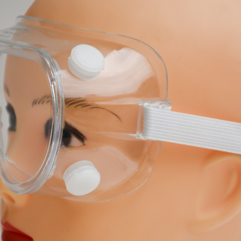 General Standard Plastic Oil Splash Preventing Safety Face Goggle