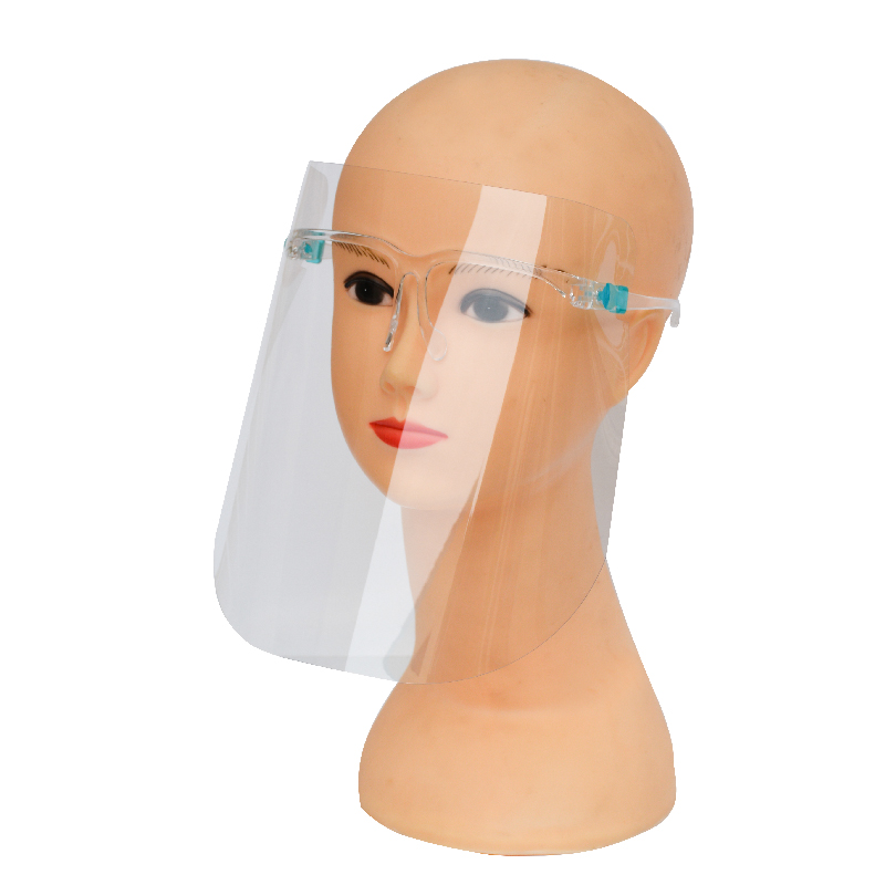 Transparent Protective Facial Anti Splash Clear Full Face Shield Glasses
