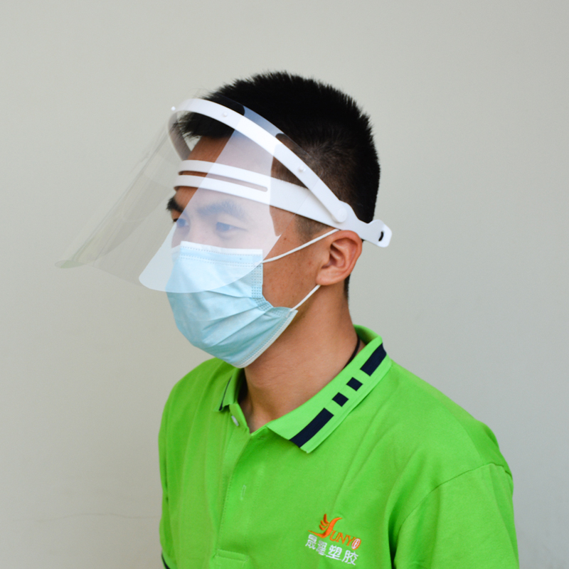 Manufacturer Adjustable Anti Fog Safety Faceshield Face Shield Plastic Full Protection Face Visor