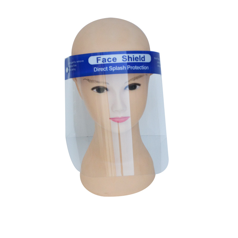 Anti Splash Protector Facial Clear Plastic Safety Visor Face Shield Faceshield