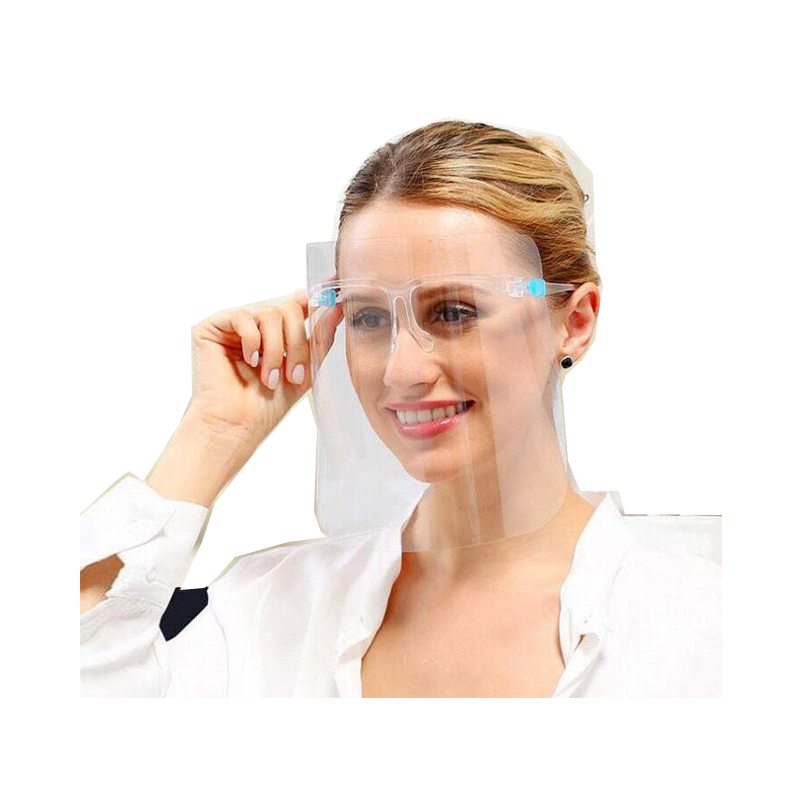 Adjustable Faceshield Wholesale Plastic Face Shield Visor Face Shield With Frame Glasses