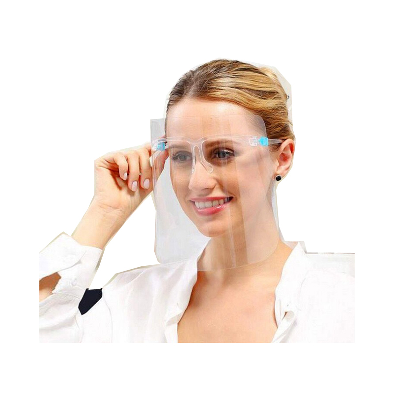 Anti Fog Reusable Face Protection Glasses Protector Facial Faceshield Face Plastic Shield With Glasses