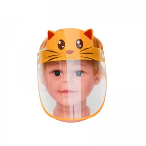 En166 Custom Reusable Anti-Fog Kids Face Shield Safety Face Mask