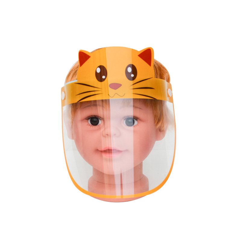 En166 Custom Reusable Anti-Fog Kids Face Shield Safety Face Mask