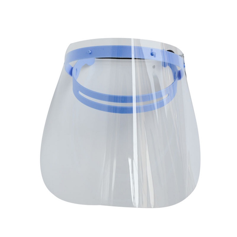 Custom Anti Splash Detachable Dental Visor Clear Adjustable Face Shield For Sale