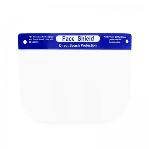 OEM Distributor Safety Product Clear Plastic Sponge Face Shield