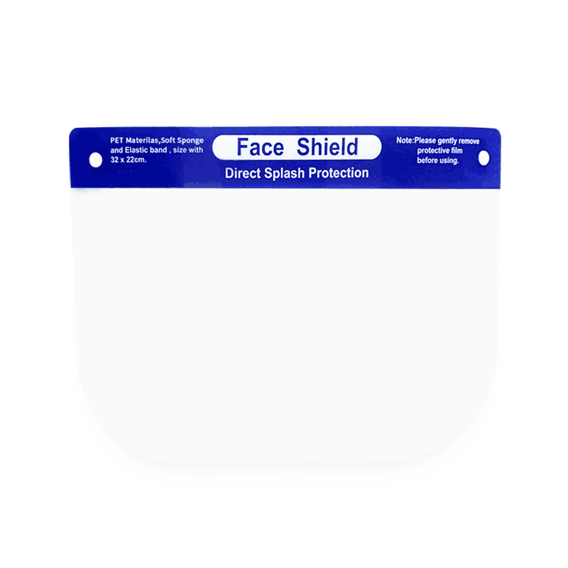 OEM Distributor Safety Product Clear Plastic Sponge Face Shield