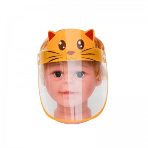 OEM Wholesale Fashion Safety Reusable Clear Plastic Kids Face Shield