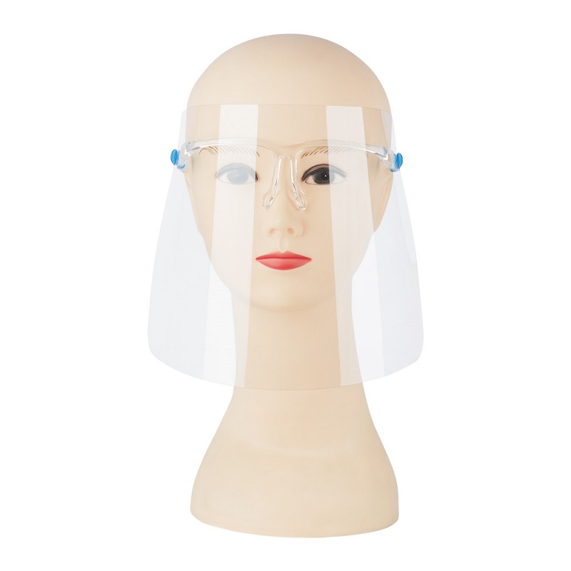 China Wholesale Safety Equipment Custom Plastic Face Shield Glasses
